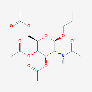 Propyl 2-acetamido-3,4,6-tri-O-acetyl-2-deoxy-beta-D-glucopyranoside