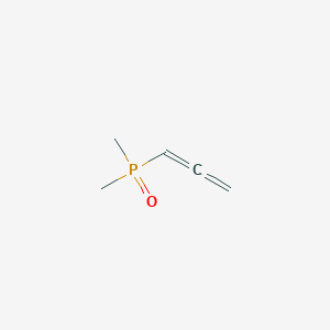 molecular formula C5H9OP B13583517 1-(Dimethylphosphoryl)propa-1,2-diene 