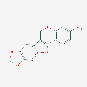 molecular formula C16H10O5 B135836 Dehydromaackiain CAS No. 59901-98-3
