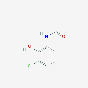 molecular formula C8H8ClNO2 B1358365 N-(3-chloro-2-hydroxyphenyl)acetamide CAS No. 29473-23-2