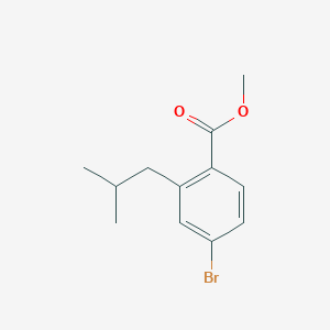 Methyl 4-bromo-2-isobutylbenzoate