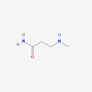 molecular formula C4H10N2O B1358377 3-(Methylamino)propanamide CAS No. 4874-17-3
