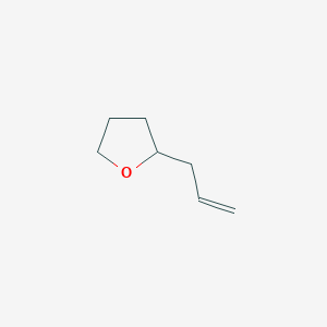 molecular formula C7H12O B13584062 2-Allyltetrahydrofuran 