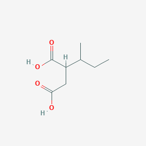 molecular formula C8H14O4 B13584169 2-(Butan-2-yl)butanedioic acid CAS No. 5653-98-5