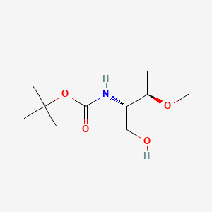 molecular formula C10H21NO4 B13584270 tert-Butyl ((2S,3R)-1-hydroxy-3-methoxybutan-2-yl)carbamate 