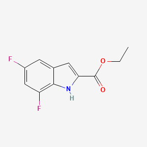 Ethyl 5,7-difluoro-1H-indole-2-carboxylate