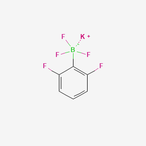 molecular formula C6H3BF5K B1358465 Potassium (2,6-difluorophenyl)trifluoroborate CAS No. 267006-25-7