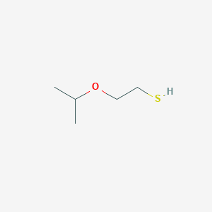 molecular formula C5H12OS B13584703 2-(Propan-2-yloxy)ethane-1-thiol 