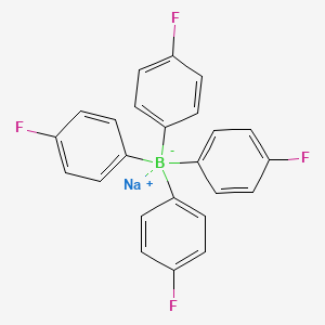 molecular formula C24H16BF4Na B1358476 Sodium Tetrakis(4-fluorophenyl)borate CAS No. 25776-12-9