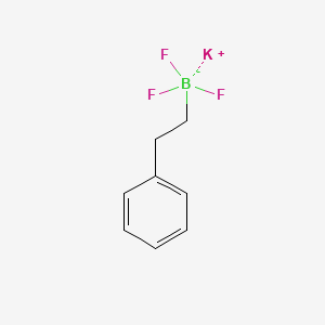 molecular formula C8H9BF3K B1358486 Potassium phenethyltrifluoroborate CAS No. 329976-74-1
