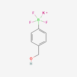 molecular formula C7H7BF3KO B1358488 Potassium 4-(hydroxymethyl)phenyltrifluoroborate CAS No. 1015082-78-6