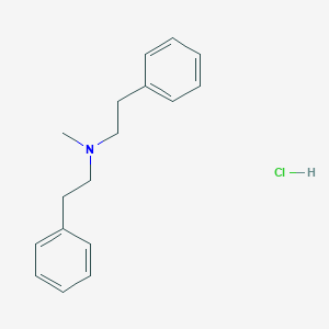 molecular formula C17H22ClN B135849 Demelverine hydrochloride CAS No. 18719-09-0