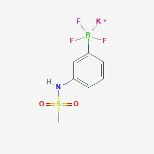 Potassium trifluoro(3-(methylsulfonamido)phenyl)borate
