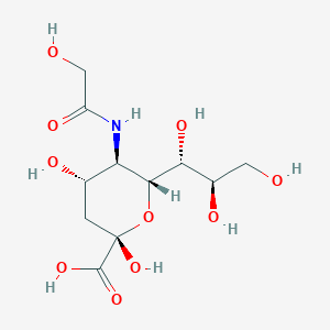 molecular formula C11H19NO10 B013585 N-Glycolylneuraminic acid (Standard) CAS No. 1113-83-3