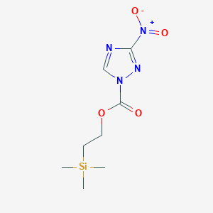 2-(Trimethylsilyl)ethyl 3-Nitro-1H-1,2,4-triazole-1-carboxylate