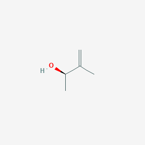 molecular formula C5H10O B13585122 3-Methyl-3-buten-2-ol, (R)- CAS No. 105228-58-8