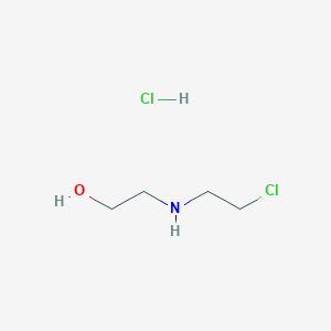 molecular formula C4H11Cl2NO B1358514 2-((2-Chloroethyl)amino)ethanol hydrochloride CAS No. 2576-29-6