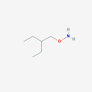 molecular formula C6H15NO B13585198 O-(2-ethylbutyl)hydroxylamine CAS No. 854383-21-4