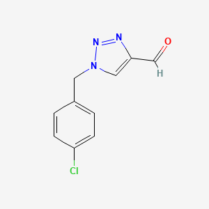1-(4-Chlorobenzyl)-1H-1,2,3-triazole-4-carbaldehyde