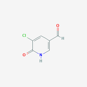 5-Chloro-6-hydroxynicotinaldehyde