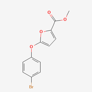 molecular formula C12H9BrO4 B1358544 5-(4-溴苯氧基)-2-呋喃甲酸甲酯 CAS No. 952183-41-4
