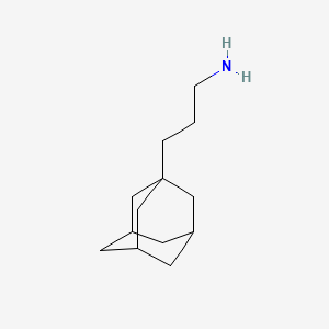 molecular formula C13H23N B13585514 3-(Adamantan-1-yl)propan-1-amine 