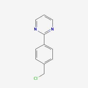 2-[4-(Chloromethyl)phenyl]pyrimidine