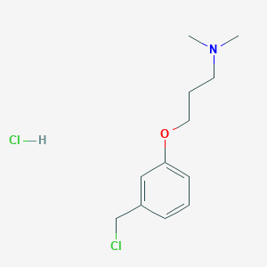 3-[3-(Dimethylamino)propoxy]benzyl chloride hydrochloride
