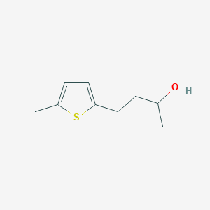molecular formula C9H14OS B13585707 4-(5-Methylthiophen-2-yl)butan-2-ol CAS No. 77626-59-6