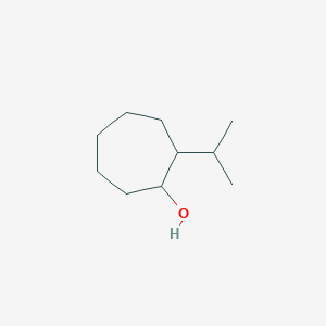molecular formula C10H20O B13585747 2-Isopropylcycloheptan-1-ol 