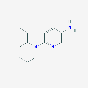 6-(2-Ethyl-1-piperidinyl)-3-pyridinamine