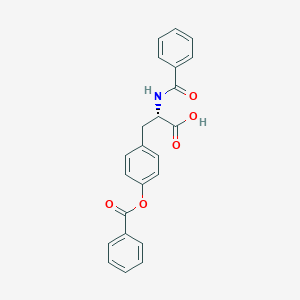 molecular formula C23H19NO5 B135861 N,O-Dibenzoyl-L-tyrosine CAS No. 14325-35-0