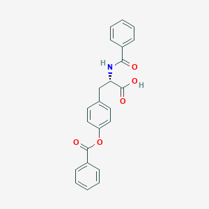 molecular formula C23H19NO5 B135861 N,O-dibenzoyltyrosine CAS No. 14325-35-0