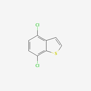molecular formula C8H4Cl2S B1358624 4,7-Dichlorobenzo[b]thiophene CAS No. 318463-07-9