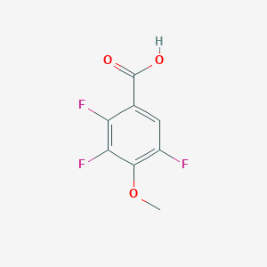molecular formula C8H5F3O3 B1358651 4-Methoxy-2,3,5-trifluorobenzoic acid CAS No. 1003709-67-8