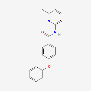 molecular formula C19H16N2O2 B13586546 N-(6-methylpyridin-2-yl)-4-phenoxybenzamide 