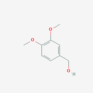 molecular formula C9H12O3 B135867 3,4-Dimethoxybenzyl alcohol CAS No. 93-03-8