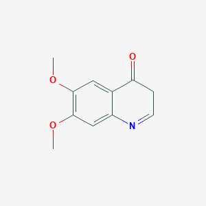 molecular formula C11H11NO3 B1358679 6,7-dimethoxyquinolin-4(3H)-one CAS No. 304904-61-8