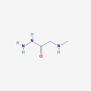 molecular formula C3H9N3O B1358680 2-(Methylamino)acetohydrazide CAS No. 37115-47-2