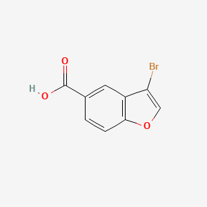 3-Bromo-5-benzofurancarboxylic acid
