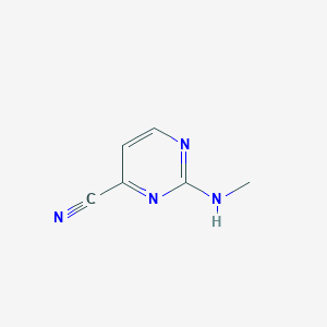 2-(Methylamino)pyrimidine-4-carbonitrile