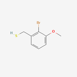 molecular formula C8H9BrOS B13587084 (2-Bromo-3-methoxyphenyl)methanethiol 