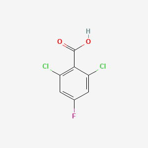 molecular formula C7H3Cl2FO2 B1358709 2,6-Dichloro-4-fluorobenzoic acid CAS No. 232275-55-7
