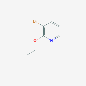 molecular formula C8H10BrNO B1358712 3-溴-2-丙氧基吡啶 CAS No. 760207-92-9