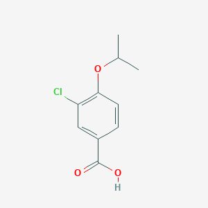 molecular formula C10H11ClO3 B1358719 3-Chloro-4-isopropoxybenzoic acid CAS No. 213598-07-3