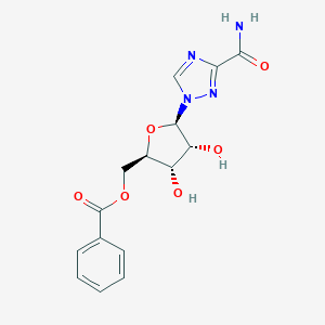 molecular formula C15H16N4O6 B135872 5'-O-Benzoyl Ribavirin CAS No. 58151-90-9