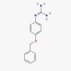 N''-[4-(Benzyloxy)phenyl]guanidine