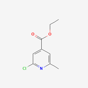 Ethyl 2-chloro-6-methylpyridine-4-carboxylate