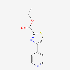 Ethyl 4-(4-pyridyl)-2-thiazolecarboxylate
