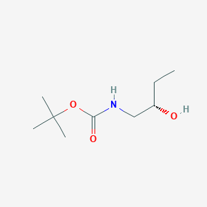 molecular formula C9H19NO3 B13587358 tert-butylN-[(2S)-2-hydroxybutyl]carbamate 